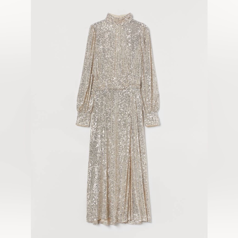 H&M Women’s Sequined Dress, Size Medium